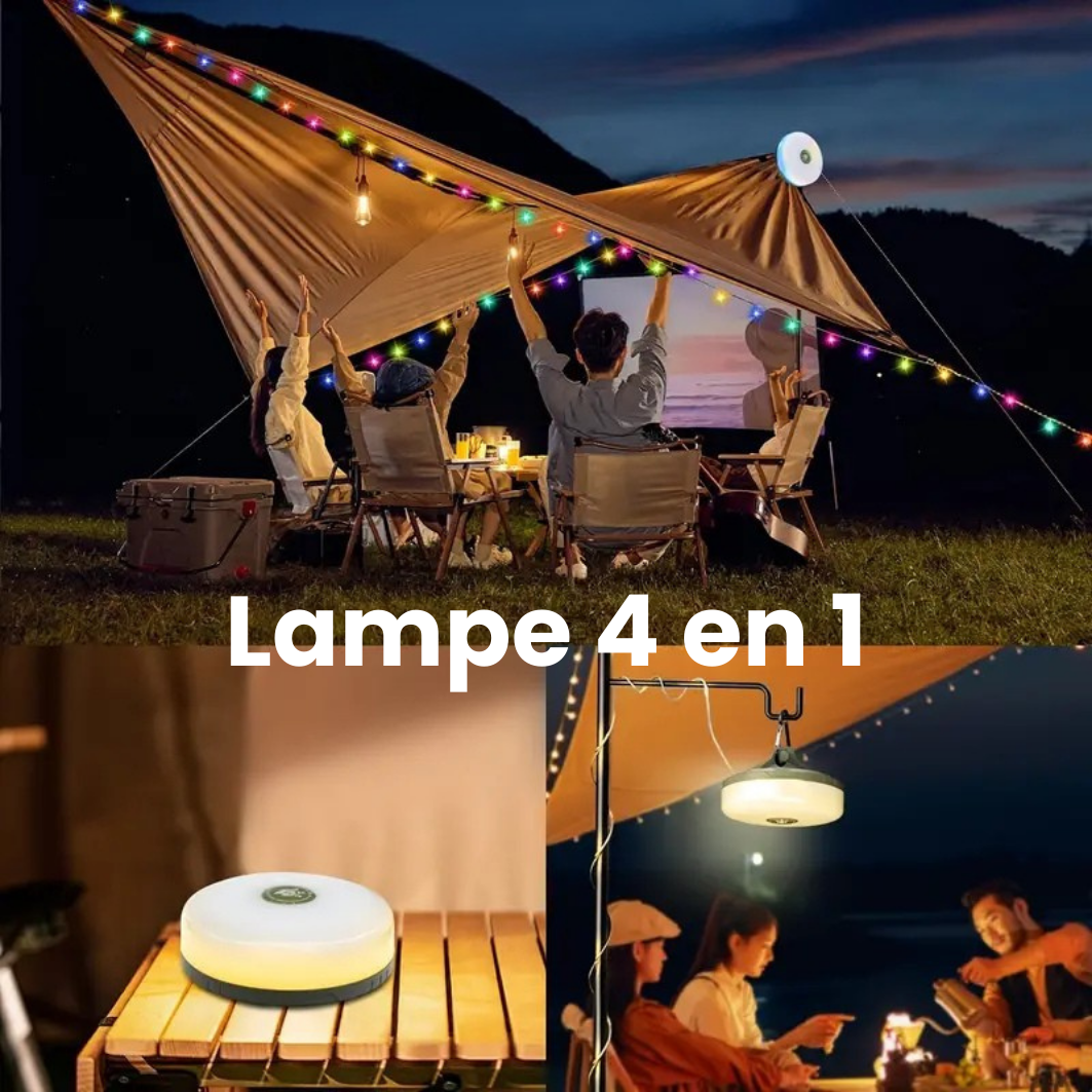 LumiFlex - Lampe 4 en 1