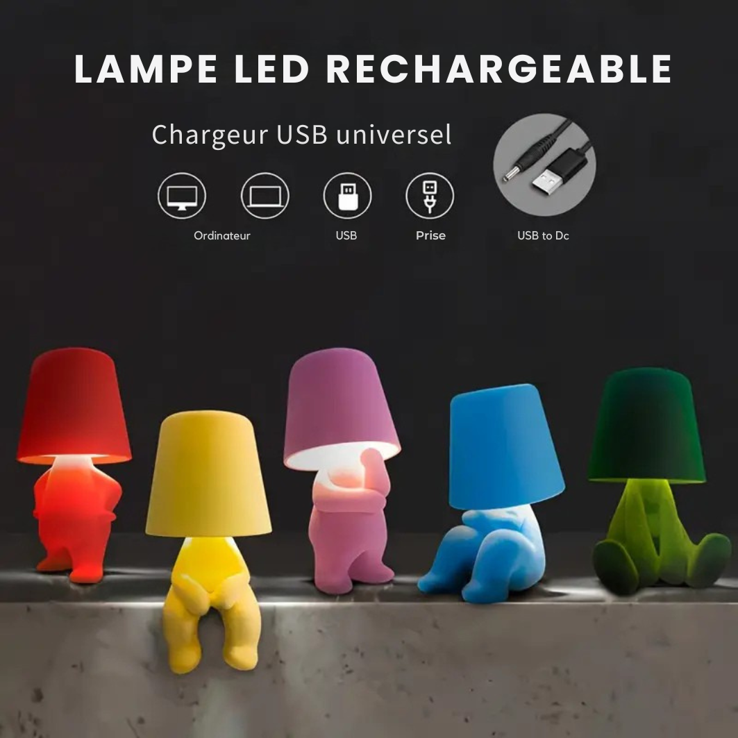 LumaPop - Lampe de table rechargeable USB