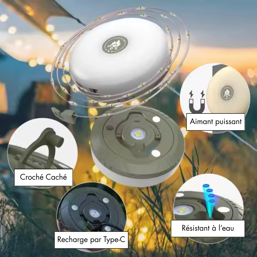 LumiFlex - Lampe 4 en 1