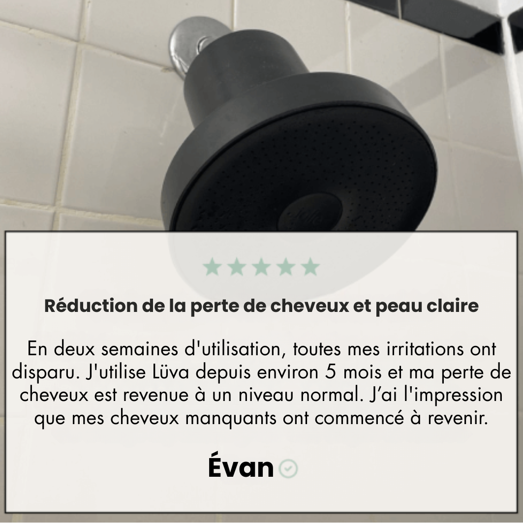 Lüva - La douche filtrante (1 Filtre Offert)