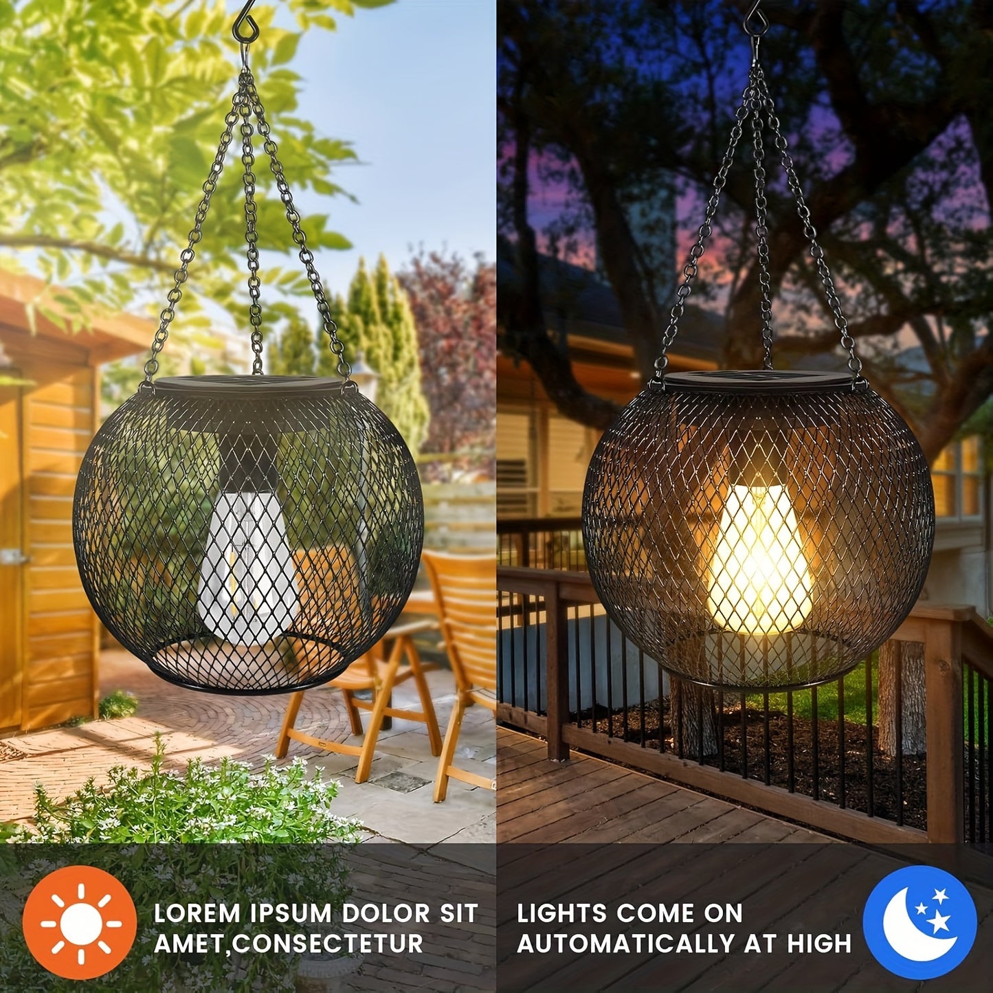 Solaréa - Lanternes Solaires Décoratives