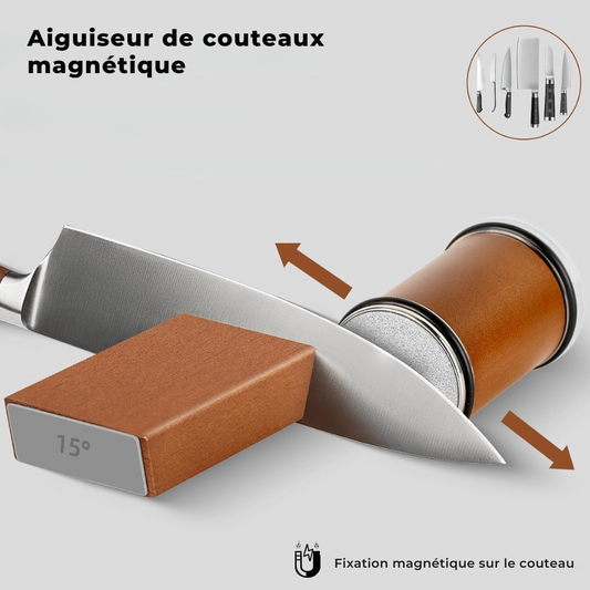 SharpKnife - Aiguiseur de couteaux magnétique