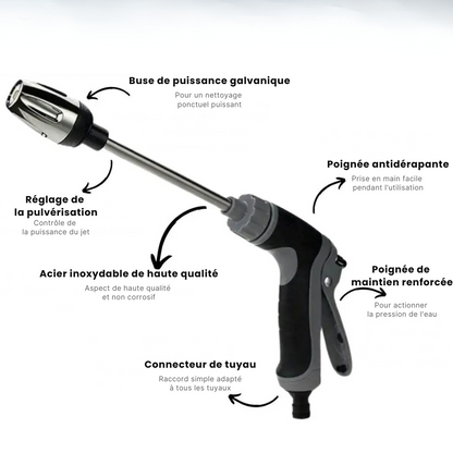 Cleanzy - Nettoyeur haute pression puissant