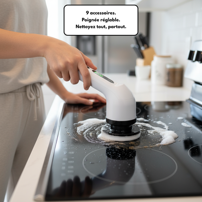 SpinForge – Brosse de Nettoyage Électrique