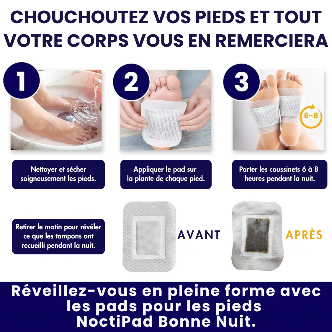 NoctiPad - Pads pour une bonne nuit