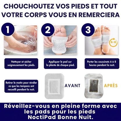NoctiPad - Pads pour une bonne nuit