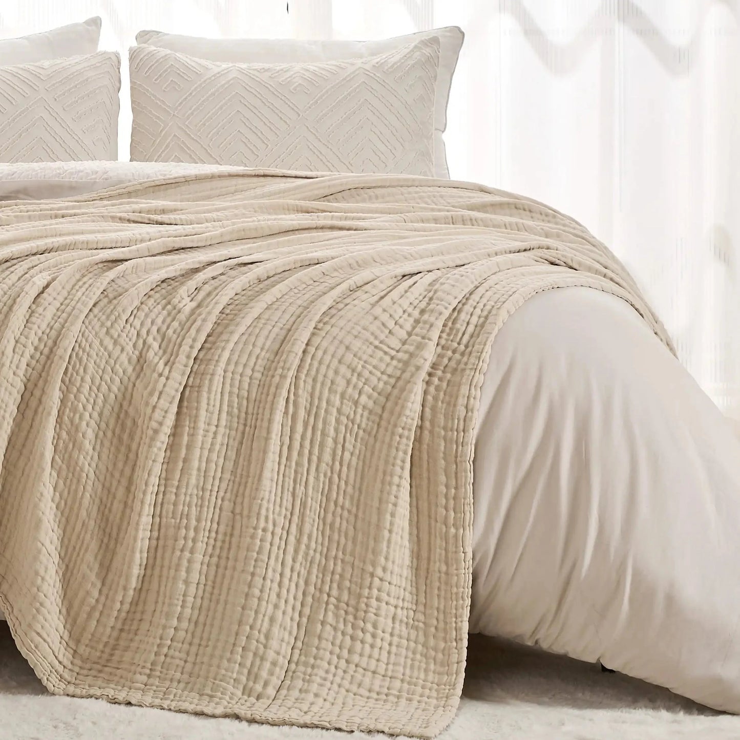 Plaid Nuage - 100 % Coton Mousseline