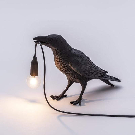 LumiRaven - Lampe oiseau